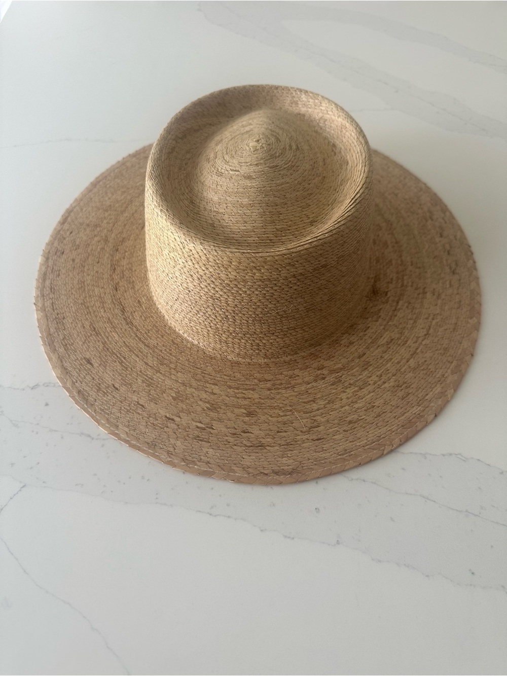 Lack Of Color Natural Straw Boater Hat